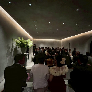 チャペルの雰囲気です。|700548さんのIWAI OMOTESANDO(イワイ オモテサンドウ)の写真(2477359)