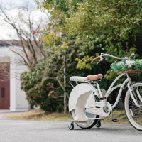 自転車での入場