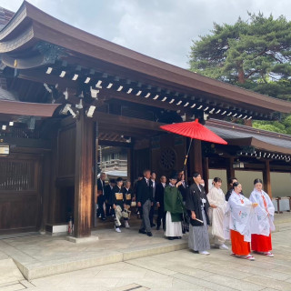 明治神宮での参進