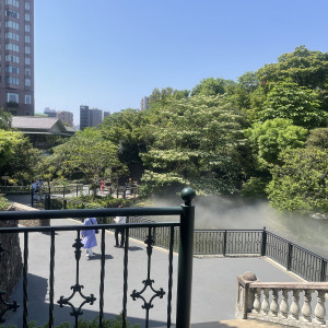 チャペル後のお庭の景色|700771さんのホテル椿山荘東京の写真(2122767)