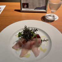 カルパッチョは魚が新鮮で美味でした
