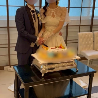 ケーキ入刀