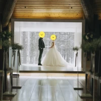 森彩の教会
正面