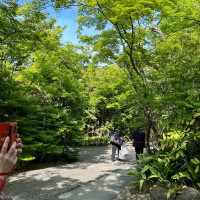 披露宴会場までの道