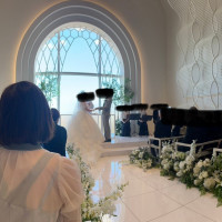 チャペルは可愛らしさと神秘的な感じが融合してます