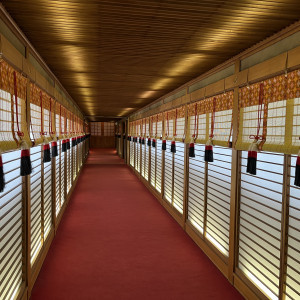 本殿に繋がってる通路ですがとても綺麗でした。|700935さんの東郷神社／原宿 東郷記念館の写真(2127319)
