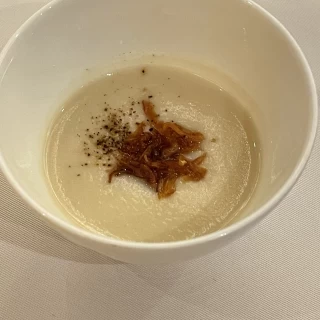 新玉ねぎのスープ