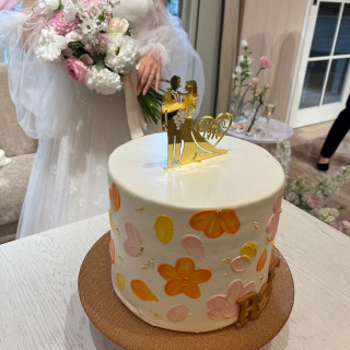ケーキトッパーは持ち込みしました