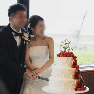 ケーキ入刀