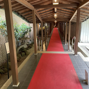 挙式会場までの道|701171さんの乃木神社・乃木會館の写真(2125645)