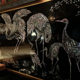 披露宴会場前の玄関