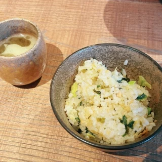 みんなで同じ釜の飯を頂きました^^