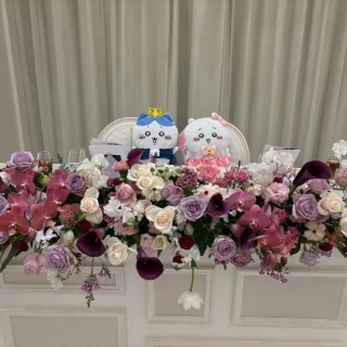 お色直し中の高砂