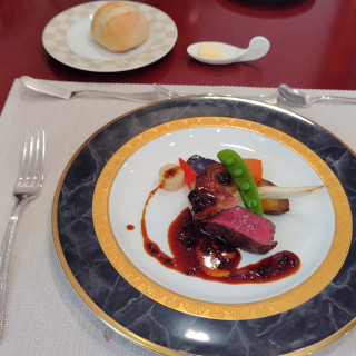 試食したお肉料理