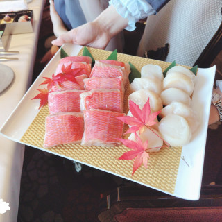 魚料理約前に食材紹介