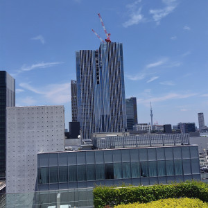 屋上から見た景色|701689さんのアンジェリオン オ プラザ 東京（Angelion au plaza TOKYO）の写真(2303245)