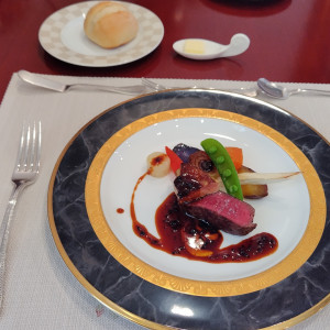 試食したお肉料理|701689さんのアルカーサル迎賓館川越の写真(2302590)