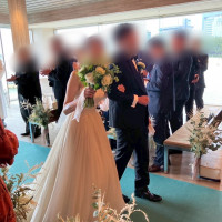 海が見える青を基調とした会場が素敵でした。