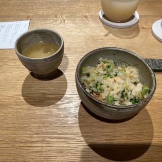 試食2
釜飯ご飯です。