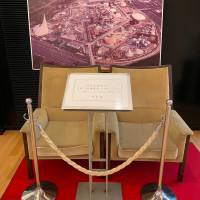 昭和天皇が使われた椅子