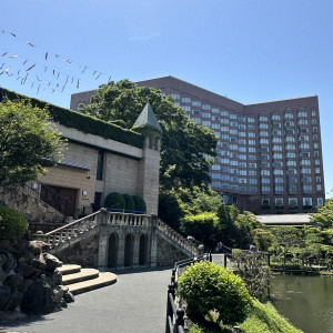 お庭と建物の景観|702353さんのホテル椿山荘東京の写真(2133649)