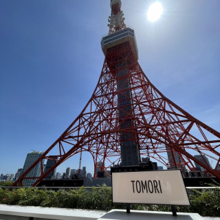 会場横の東京タワー