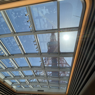会場から見える東京タワー