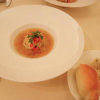 料理スープ(パスタ入り)