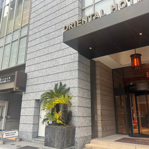 ホテル入り口と駐車場入り口です。|702714さんのオリエンタルホテル 神戸・旧居留地の写真(2135660)