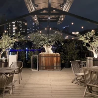 夜の水上チャペル