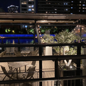 夜の水上チャペル|702746さんのNAKANOSHIMA TERRACE #AND ME /中之島テラス#アンドミーの写真(2135805)