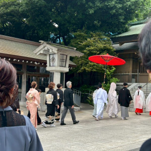 天気に恵まれてよかったです。|702774さんの東郷神社／原宿 東郷記念館の写真(2480644)