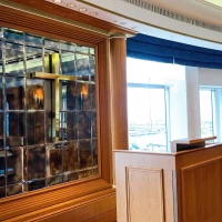 式場から海が臨めます