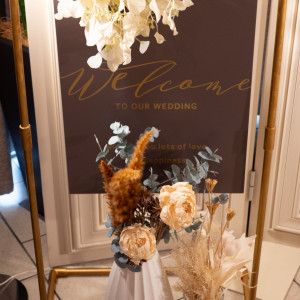 無料の装飾もとても可愛かったです！|703234さんのアルカンシエル luxe mariage 名古屋（アルカンシエルグループ）の写真(2475571)