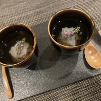 お茶漬けなのにオシャレで美味しかった。