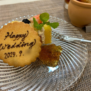 式終了後、前菜からケーキまでゆっくり全て食べれます|703451さんのMAISON 8（メゾンエイト）の写真(2245583)