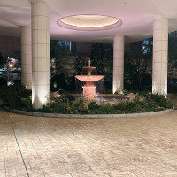 式場の外ロビー