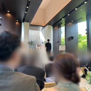 挙式会場の雰囲気