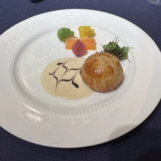 アツアツのパイが美味しかったです！