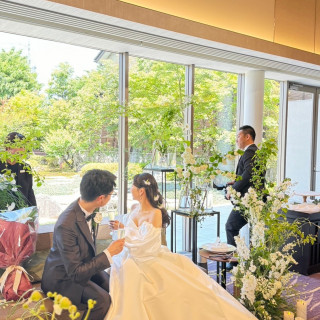 披露宴会場　高砂