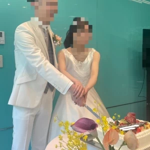 ケーキのチョコプレートが可愛くてお勧めです。|703933さんのプリティチャペル大宮（エグリーズ　ドゥ　葉山庵）の写真(2144722)
