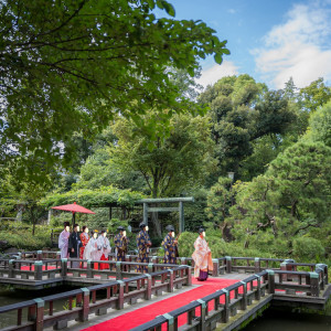 自分達のためにひかれた赤絨毯が写真に映えます|703953さんの東郷神社／原宿 東郷記念館の写真(2290270)