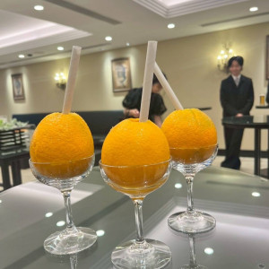 立食パーティーがありました|704190さんのアルカンシエル luxe mariage 大阪（アルカンシエルグループ）の写真(2478405)