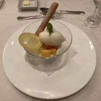 試食のデザート、美味しかったです