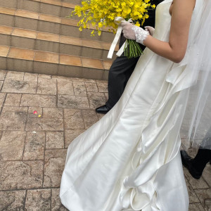 お花が見たことないデザインで素敵だった|704293さんのSt. ヴァレンタイン福山/FIVESTAR WEDDINGの写真(2146891)