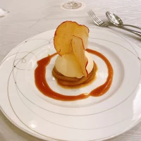 試食会のデザート