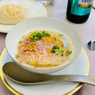 昆布〆鯛茶漬け