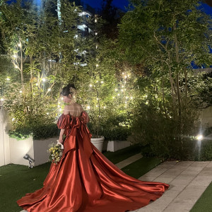 夜のガーデンもきれいでした|704453さんのAILE d'ANGE garden（エル・ダンジュ ガーデン）の写真(2472663)