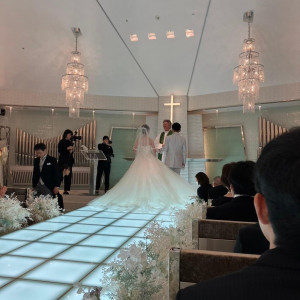 チャペル|704501さんのアルカンシエル luxe mariage 名古屋（アルカンシエルグループ）の写真(2350409)