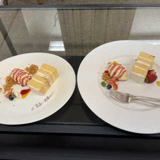 式後にたべれるケーキです